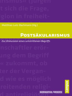 cover image of Postsäkularismus